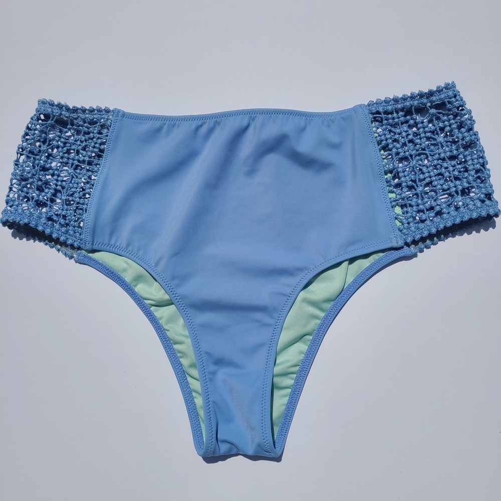 Victoria's Secret Bikini Bottom Dusty Blue Medium